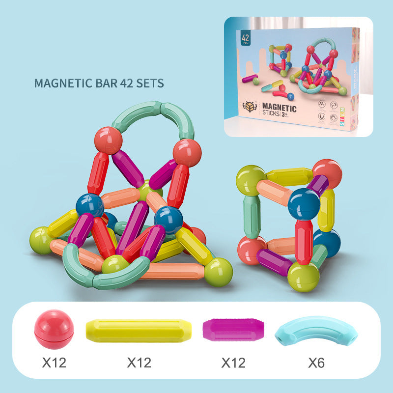 Magnetic Stick Building Blocks Set, photo 5