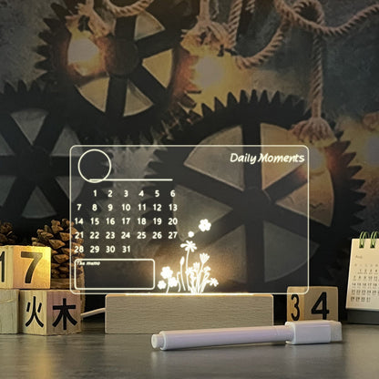 LED Message Board Night Light with Erasable Pen, photo 3