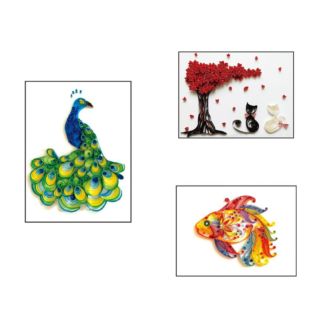 Paper Quilling Kit for Beginners with Tools, photo 7