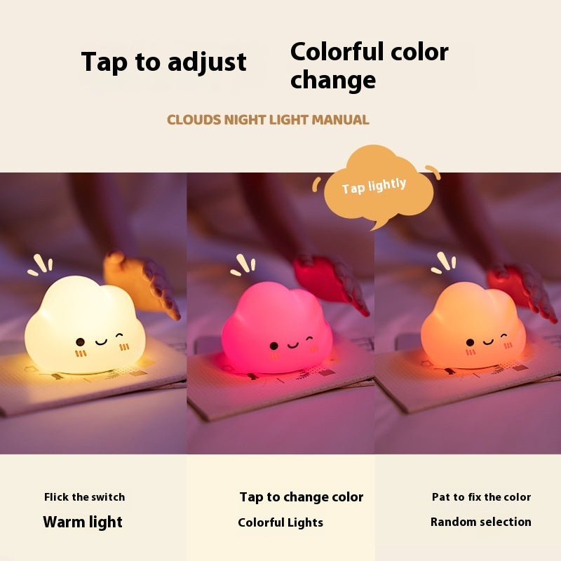 Cloud Night Light with Tap Control, photo 3