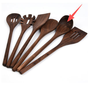 Black Walnut Wooden Cooking Utensil Set, photo 2