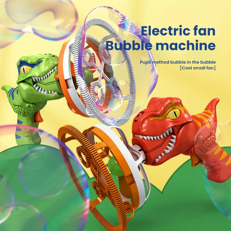 Dinosaur Bubble Machine with Fan, photo 3