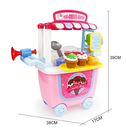 Kids Pretend Play Food Truck Cart, photo 4
