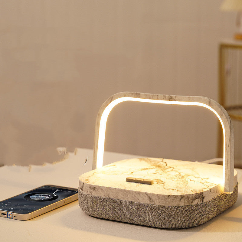 LED Desk Lamp with Wireless Charger and Bluetooth Speaker, photo 2