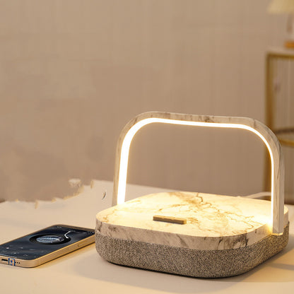 LED Desk Lamp with Wireless Charger and Bluetooth Speaker, photo 2