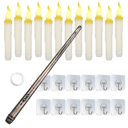 12 Flameless Floating Candles with Wand Remote, photo 10