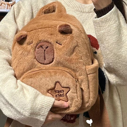 Capybara Plush Backpack and Crossbody Bag, photo 6