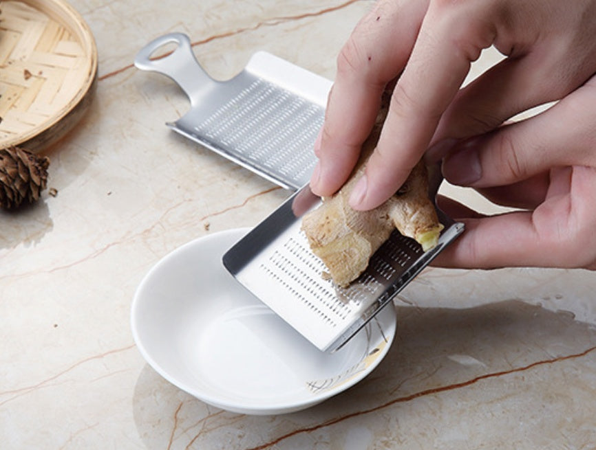 Stainless Steel Rocker Garlic Press with Non-Slip Handle, photo 8