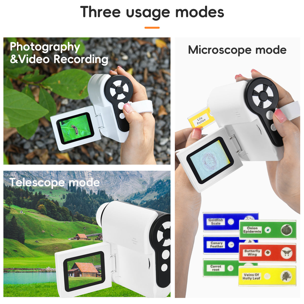 Kids Digital Microscope with Flip-Out Screen, photo 7