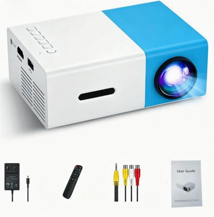 Mini Projector with 1080p Support and Built-In Speaker, photo 2