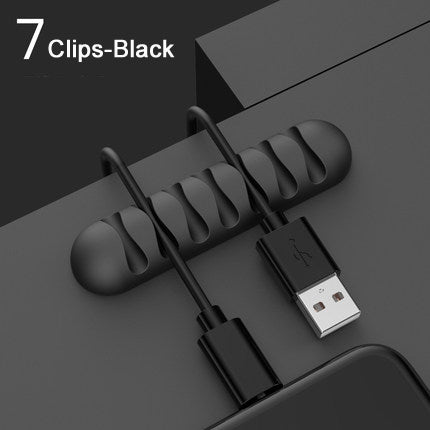 Silicone Cable Organizer Clips, photo 2