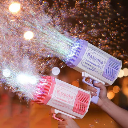 69-Hole Bubble Machine Gun with Colorful Lights, photo 2