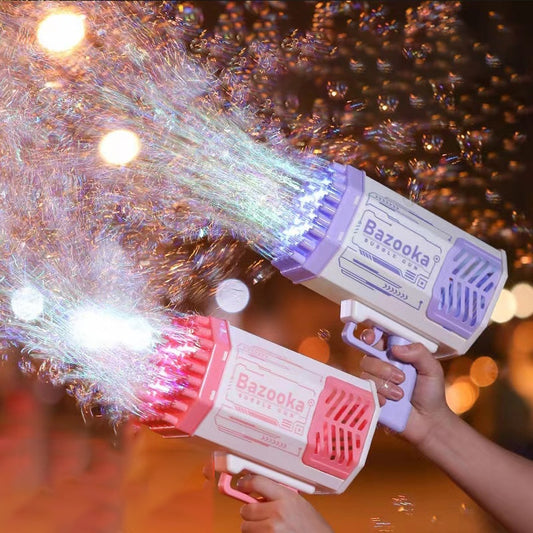 69-Hole Bubble Machine Gun with Colorful Lights, photo 2