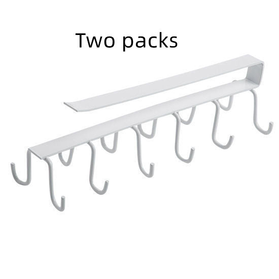 Under Shelf Mug Hanger with 12 Hooks, photo 5