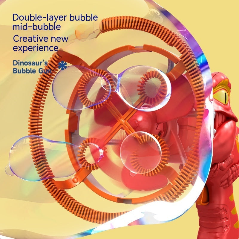 Dinosaur Bubble Machine with Fan, photo 10