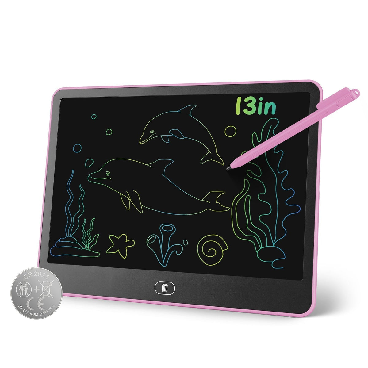 [TEST AM Jarvis extension] LCD Writing Tablet for Kids with Stylus & Lock Function