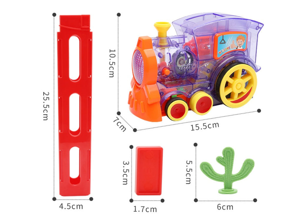 Automatic Domino Train Toy Set, photo 4