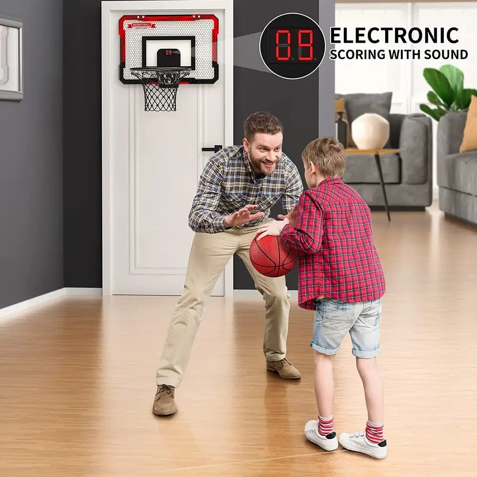 Indoor Mini Basketball Hoop Set for Kids with Score Counter, photo 2