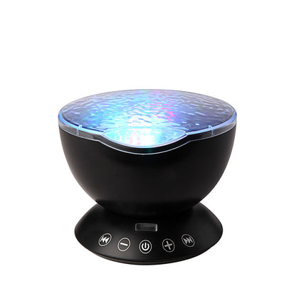 Ocean Wave Projector Night Light with Built-in Speaker and 1-Hour Auto Shut-Off, photo 11