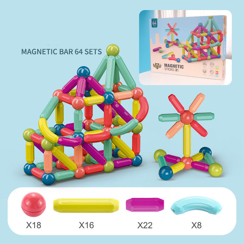 Magnetic Stick Building Blocks Set, photo 6