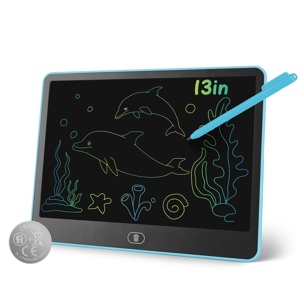 [TEST AM Jarvis extension] LCD Writing Tablet for Kids with Stylus & Lock Function