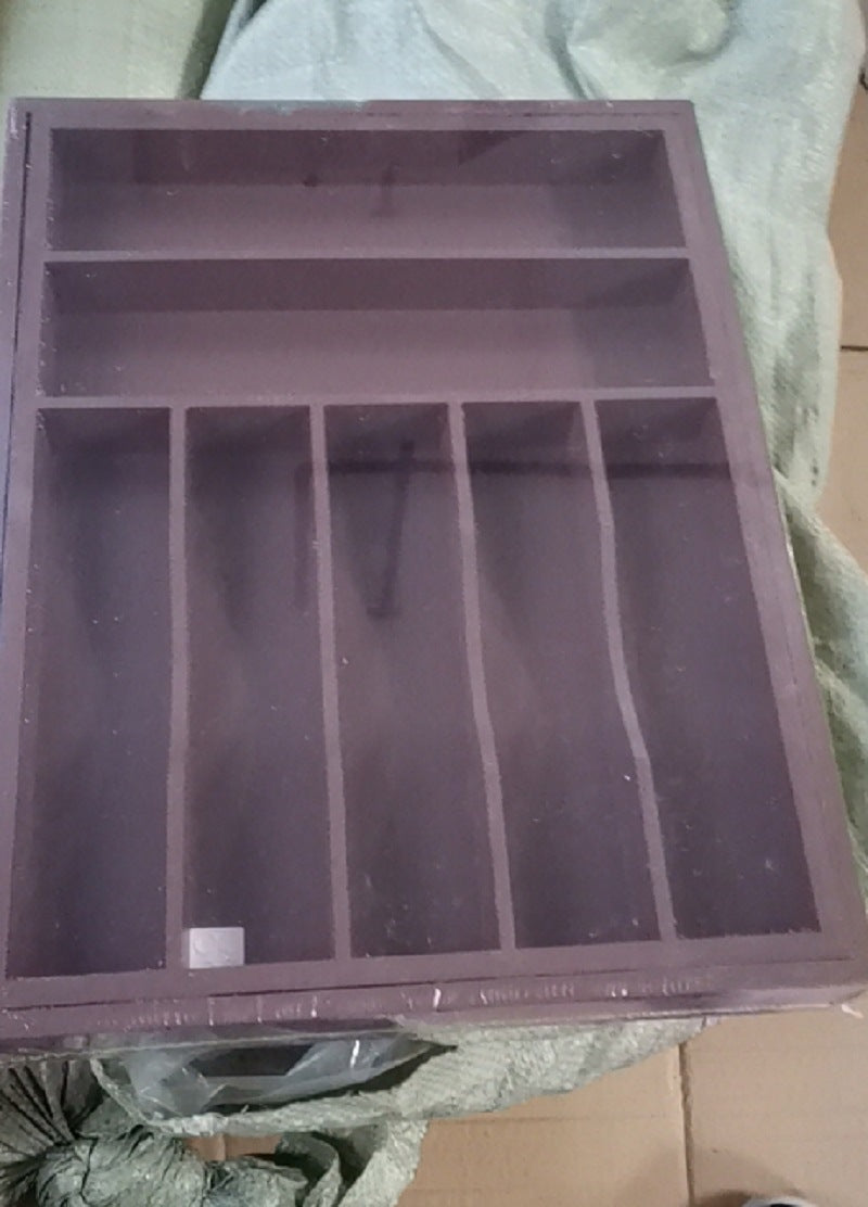 Bamboo Kitchen Drawer Organizer, photo 3