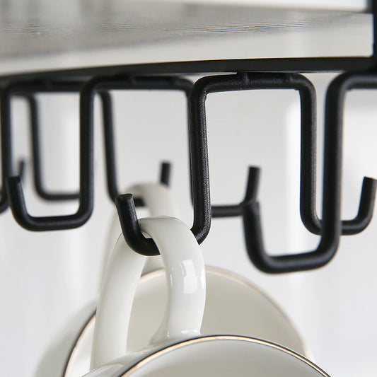 Under Shelf Mug Hanger with 12 Hooks, photo 2