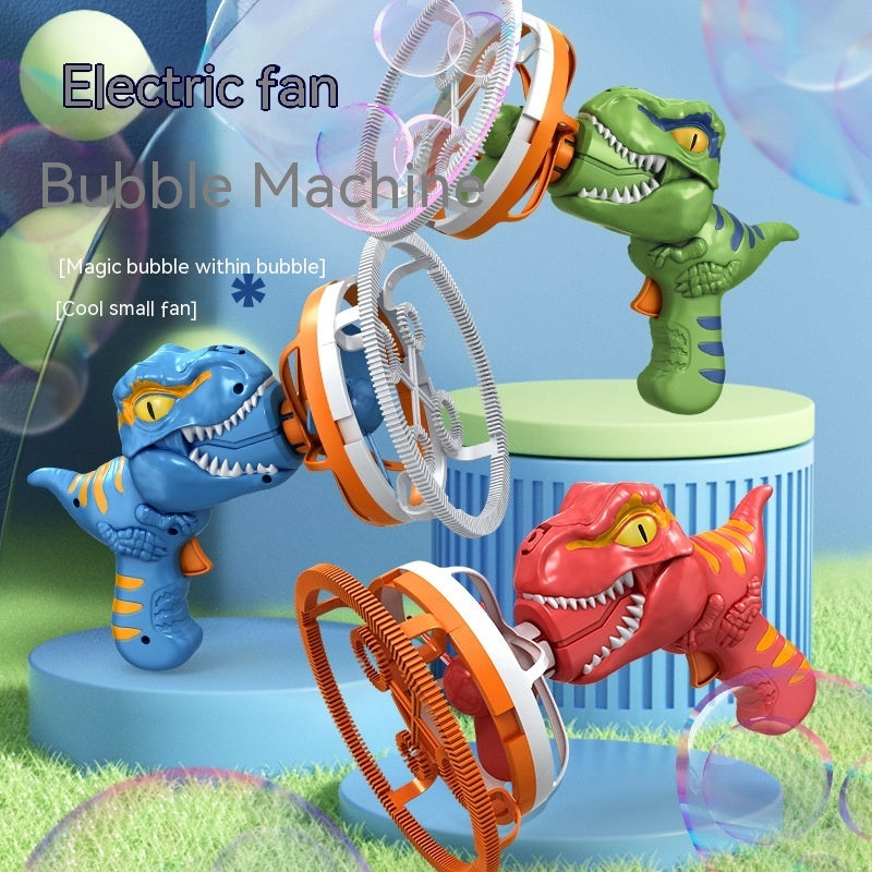 Dinosaur Bubble Machine with Fan, photo 7