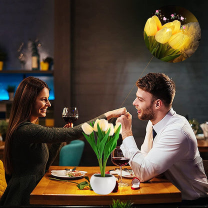 LED Tulip Night Light in Pot, photo 10