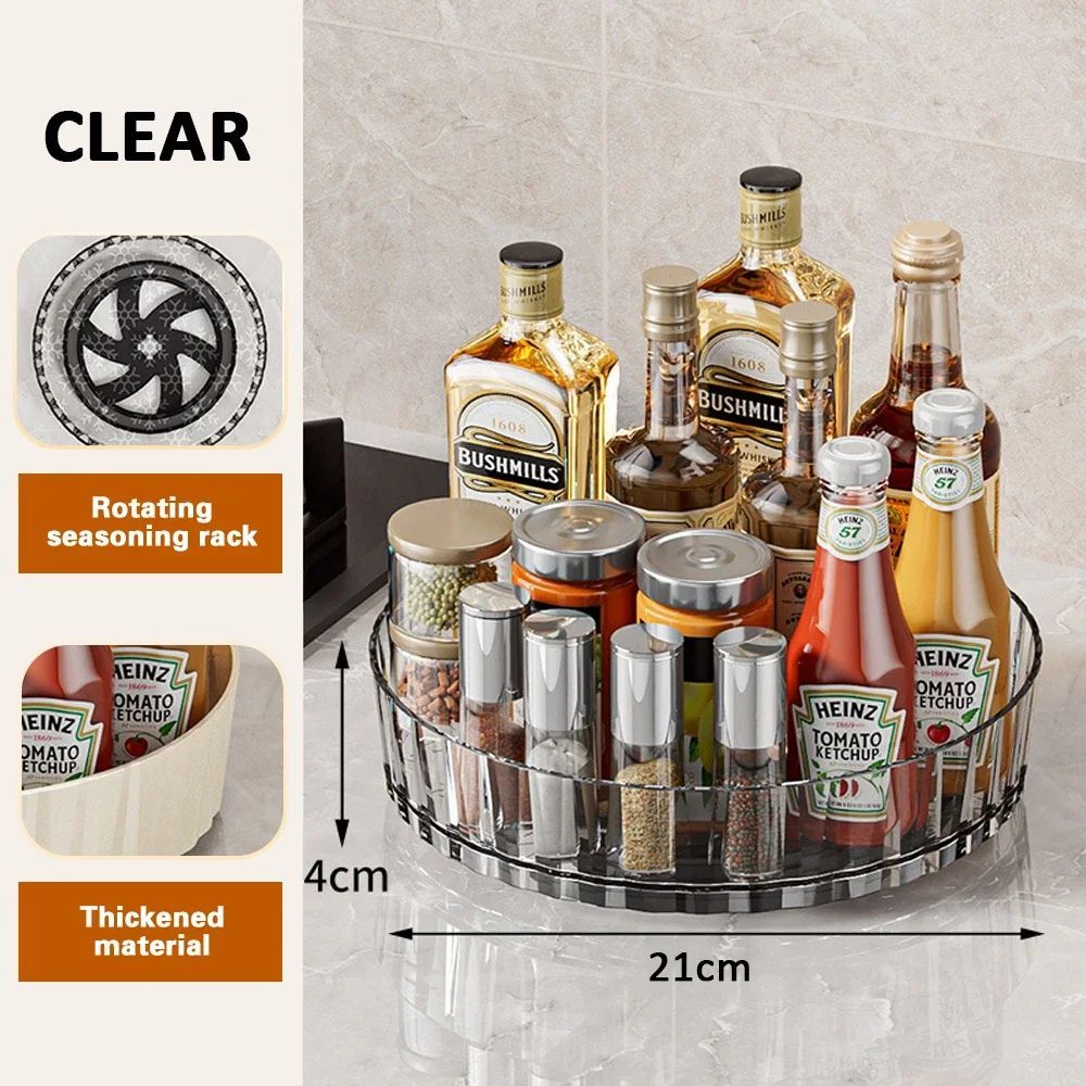 360° Rotating Makeup Organizer Tray, photo 8