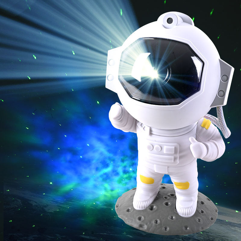 Astronaut Galaxy Star Projector Night Light with Nebula Effects and Remote Control