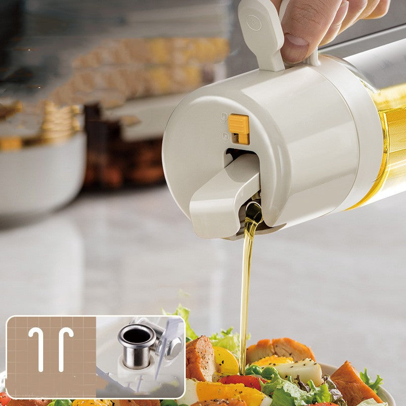 2-in-1 Glass Oil Sprayer and Pourer Bottle, photo 7