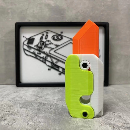Carrot Gravity Fidget Toy, photo 9