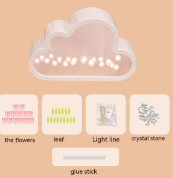 DIY Tulip Cloud Mirror Night Light Kit, photo 4