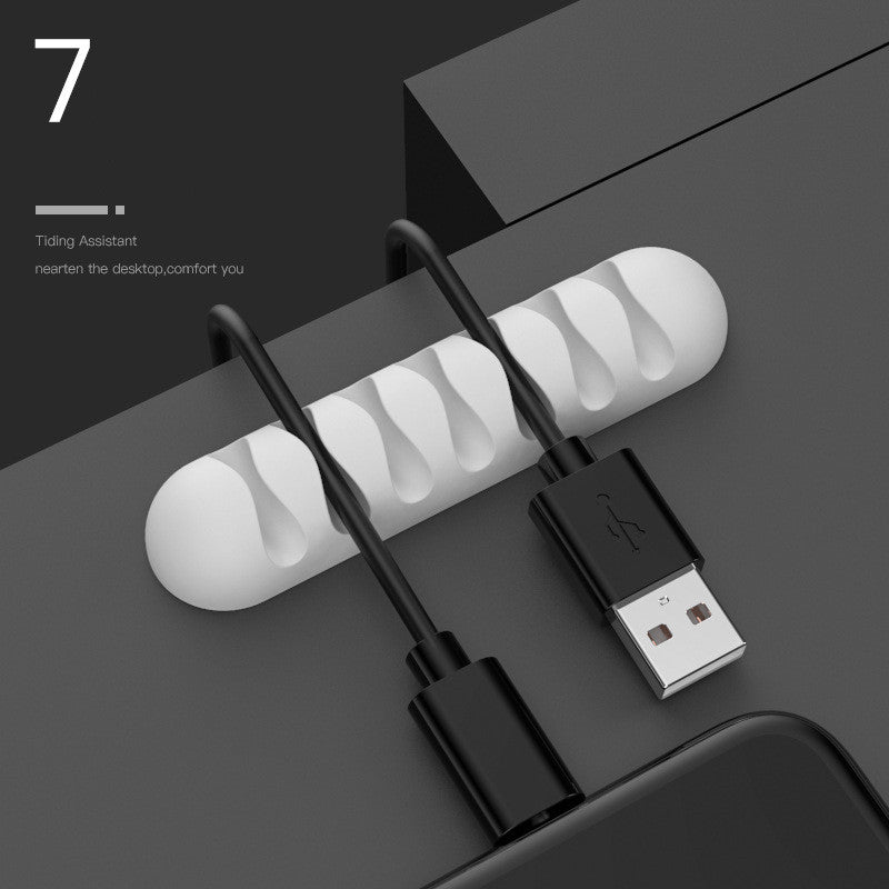 Silicone Cable Organizer Clips, photo 7