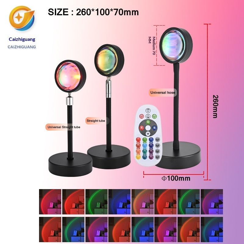 Sunset Projection Lamp with Adjustable Head, photo 11