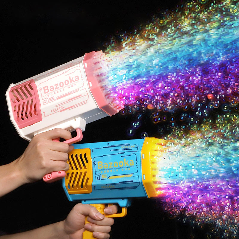 69-Hole Bubble Machine Gun with Colorful Lights, photo 5