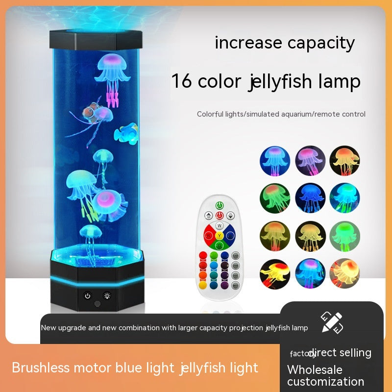 Large Jellyfish Lamp with Remote, photo 5
