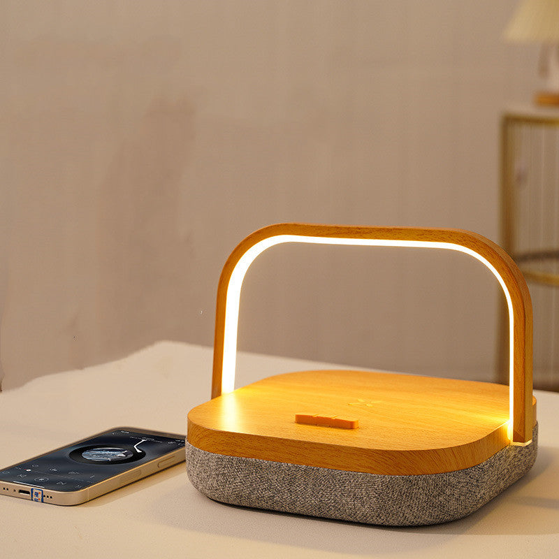 LED Desk Lamp with Wireless Charger and Bluetooth Speaker, photo 5