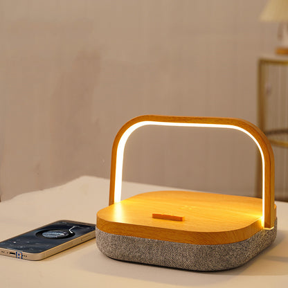 LED Desk Lamp with Wireless Charger and Bluetooth Speaker, photo 5
