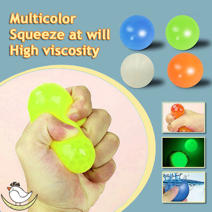 Glow in the Dark Sticky Balls for Ceiling and Walls, photo 2