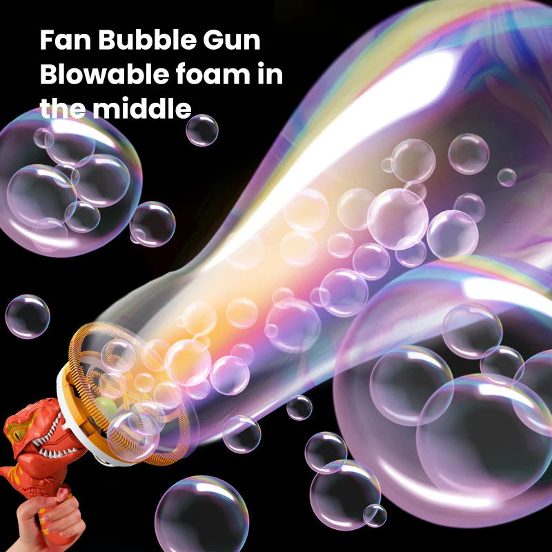Dinosaur Bubble Machine with Fan, photo 5