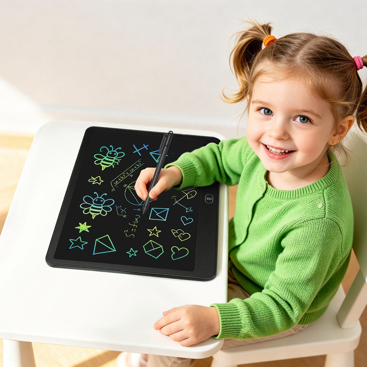 [TEST AM Jarvis extension] LCD Writing Tablet for Kids with Stylus & Lock Function