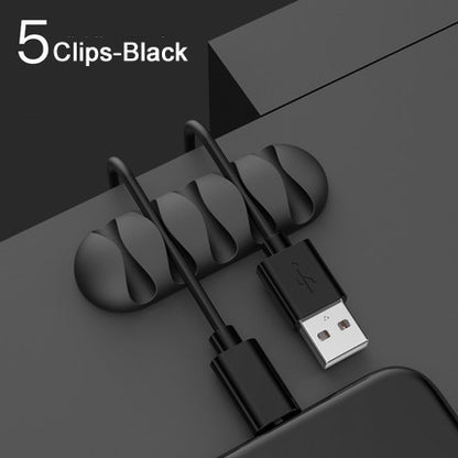 Silicone Cable Organizer Clips, photo 5