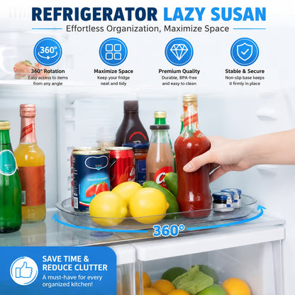 Rectangular Lazy Susan Fridge Organizer, photo 2