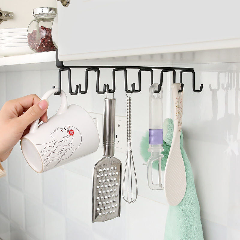 Under Shelf Mug Hanger with 12 Hooks, photo 7