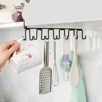 Under Shelf Mug Hanger with 12 Hooks, photo 7