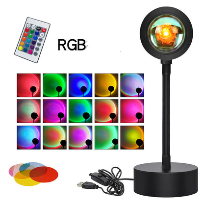 Sunset Projection Lamp with Adjustable Head, photo 5