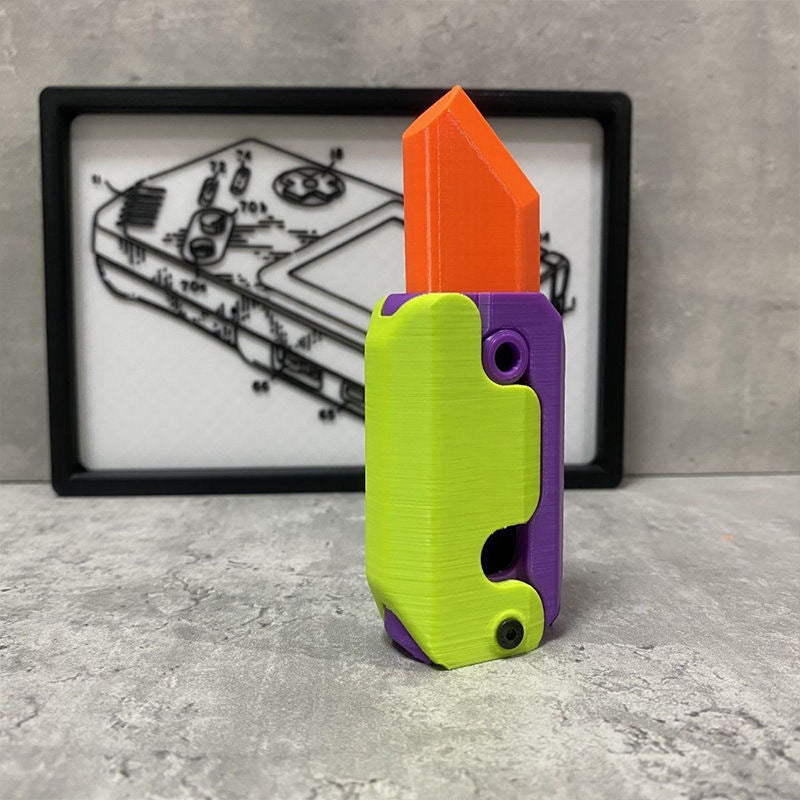 Carrot Gravity Fidget Toy, photo 4