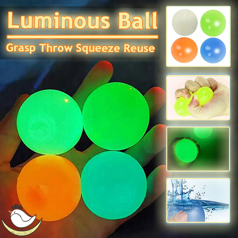 Glow in the Dark Sticky Balls for Ceiling and Walls, photo 3